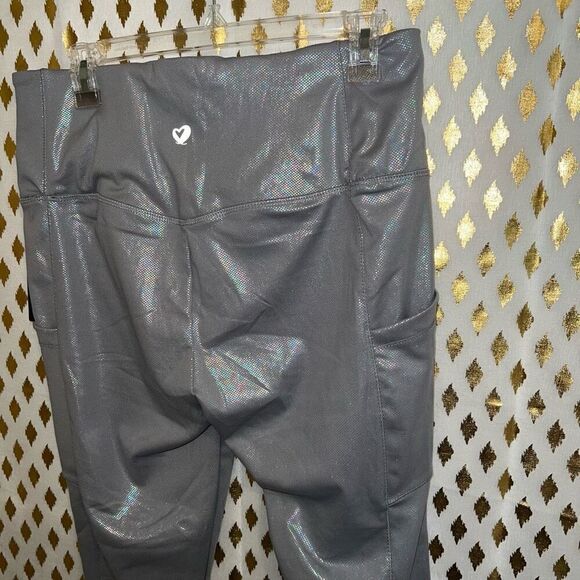 NWT holographic leggings SHOactive size XL - Picture 7 of 8